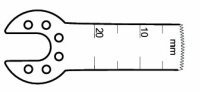 Sägeblatt 25 x 10 x 0,3/0,4 mm, steril